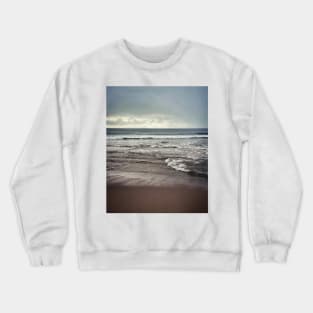 Stormy beach Crewneck Sweatshirt